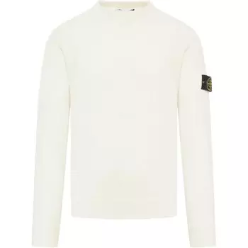 Свитер мужской белый Stone Island, белый
