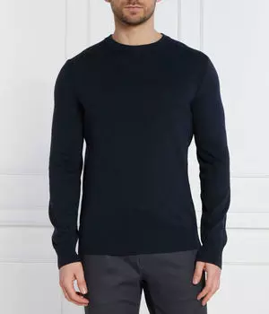 Свитер мужской Boss Orange хлопковый, синий