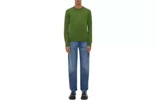 Свитер мужской Bottega Veneta, зеленый