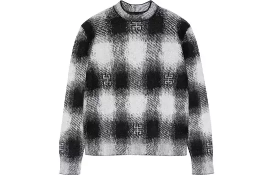 Свитер мужской черный/белый Givenchy, черный/белый