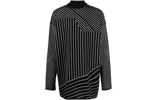 Свитер мужской черный/белый Rick Owens, черный/белый