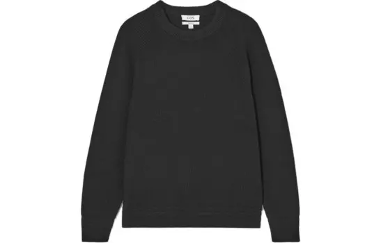 Свитер мужской черный Cos, черный