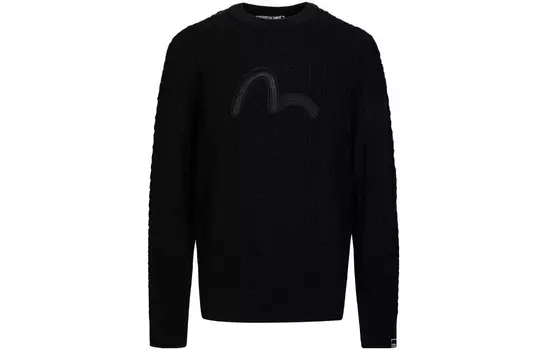 Свитер мужской черный Evisu, черный