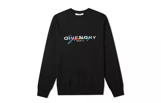Свитер мужской черный Givenchy, черный