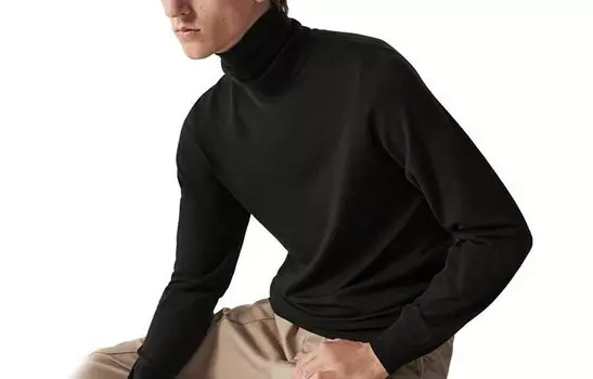 Свитер мужской черный Hermes, черный