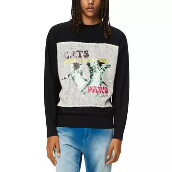 Свитер мужской черный Loewe, черный