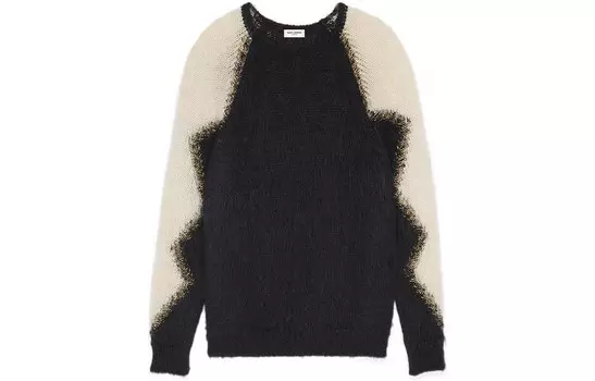 Свитер мужской черный Saint Laurent, черный