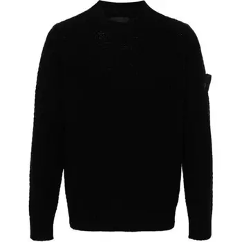 Свитер мужской черный Stone Island, черный