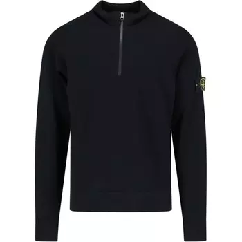 Свитер мужской черный Stone Island, черный