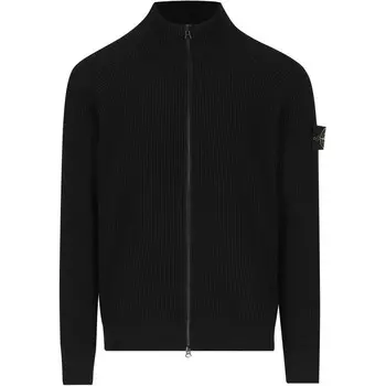 Свитер мужской черный Stone Island, черный