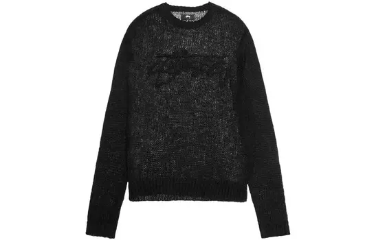 Свитер мужской черный Stussy, черный