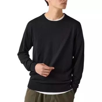 Свитер мужской черный Uniqlo, черный