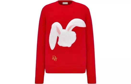 Свитер мужской Dior, красный