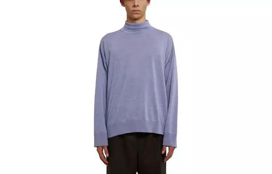 Свитер мужской Фиолетово-синий Bottega Veneta, фиолетовый