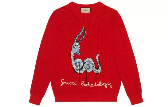 Свитер мужской Gucci, красный