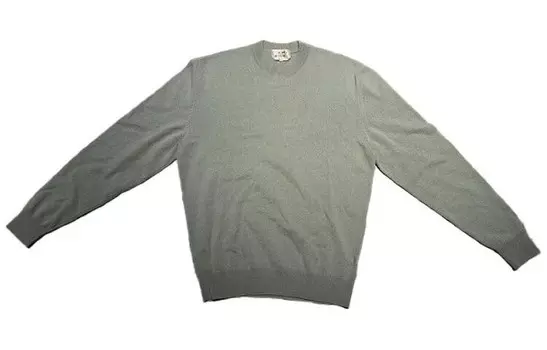 Свитер мужской Hermes кашемировый, зеленый