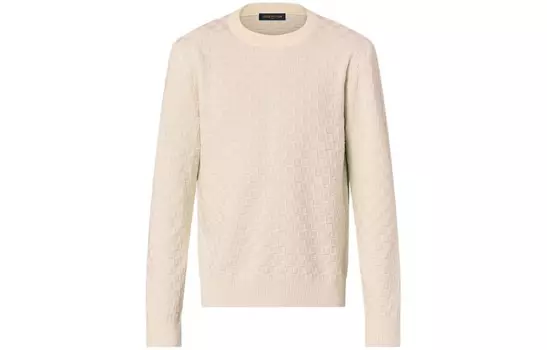 Свитер мужской Ivory Louis Vuitton, слоновая кость