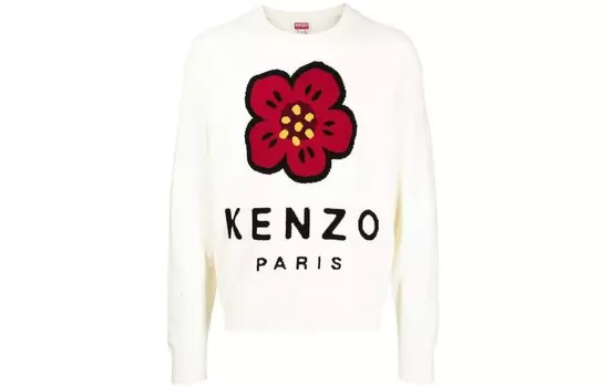 Свитер мужской Kenzo, кремовый