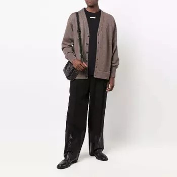 Свитер мужской коричневый Maison Margiela, коричневый