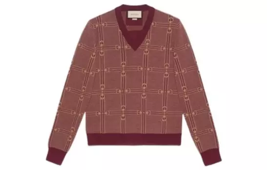 Свитер мужской красный Gucci, красный