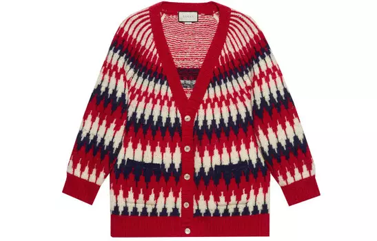 Свитер мужской красный Gucci, красный