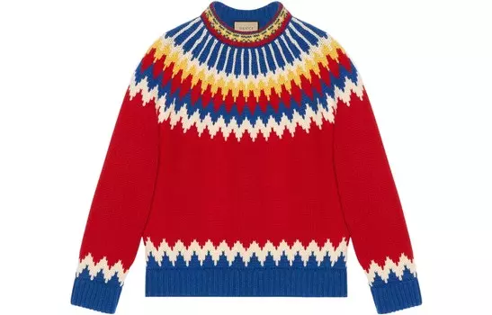 Свитер мужской красный Gucci, красный