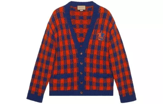 Свитер мужской красный Gucci, красный