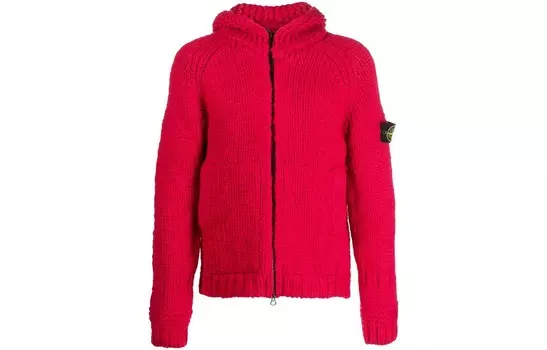 Свитер мужской красный Stone Island, красный