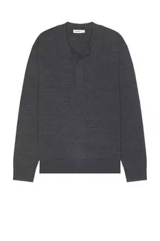 Свитер мужской Louis Pop Over Simkhai, цвет Charcoal Melange