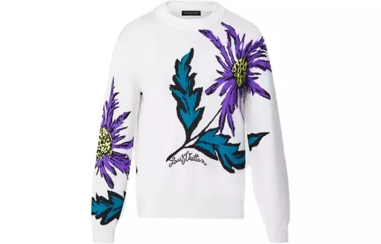 Свитер мужской Louis Vuitton, белый