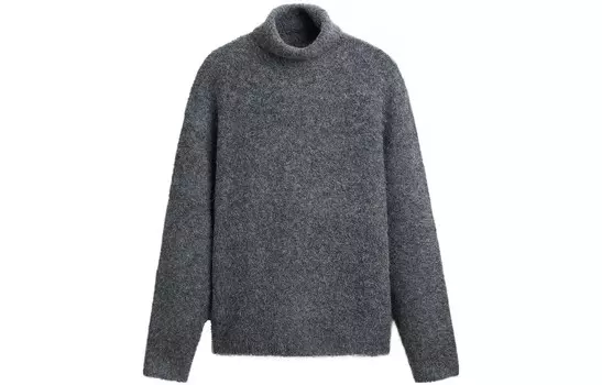 Свитер мужской маркировки серый Zara, цвет Markings grey