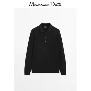Свитер мужской Massimo Dutti, черный