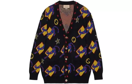 Свитер мужской многоцветный Gucci, цвет Multicolor