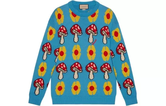 Свитер мужской многоцветный Gucci, цвет Multicolor