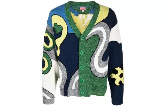 Свитер мужской многоцветный Kenzo, цвет Multicolor