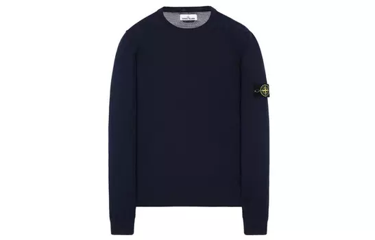 Свитер мужской Морской Синий Stone Island, цвет Sea Blue