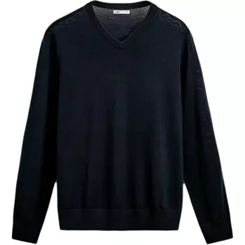 Свитер мужской Морской Синий Zara, цвет Sea Blue