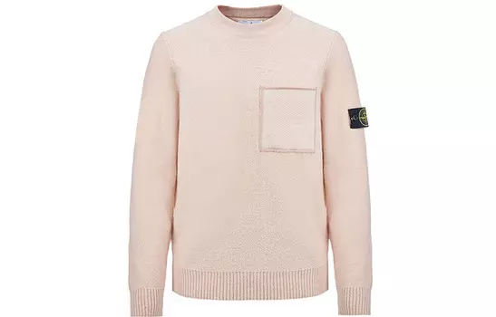 Свитер мужской Мясо розовый Stone Island, розовый