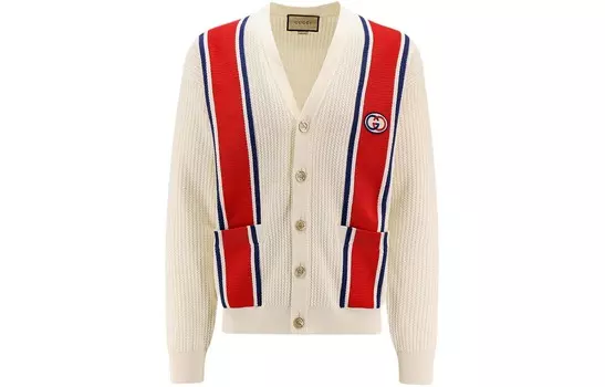 Свитер мужской Off White Gucci, кремовый