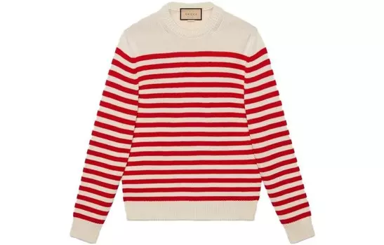 Свитер мужской Off White Gucci, кремовый