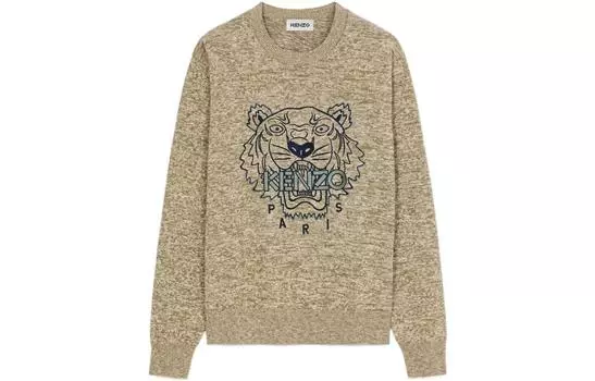 Свитер мужской Оливково-зеленый Kenzo, оливково-зеленый