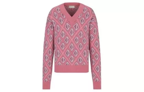 Свитер мужской розовый Dior, розовый