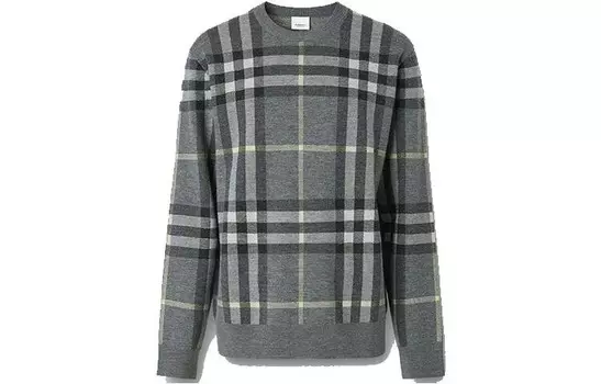 Свитер мужской Seal серый Burberry, серый