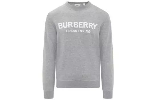 Свитер мужской серый Burberry, серый