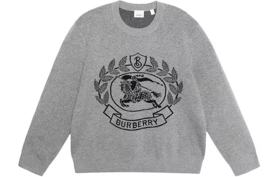 Свитер мужской серый Burberry, серый