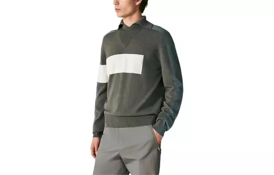 Свитер мужской серый Hermes, серый
