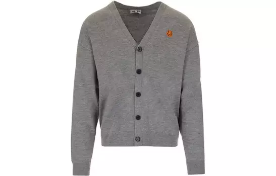 Свитер мужской серый Kenzo, серый