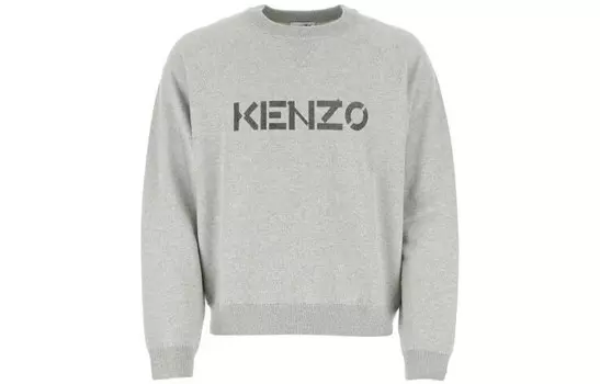 Свитер мужской серый Kenzo, серый