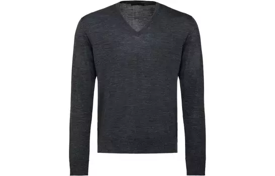 Свитер мужской серый Prada, серый