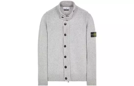 Свитер мужской серый Stone Island, серый
